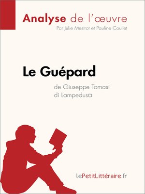 cover image of Le Guépard de Giuseppe Tomasi di Lampedusa (Analyse de l'oeuvre)